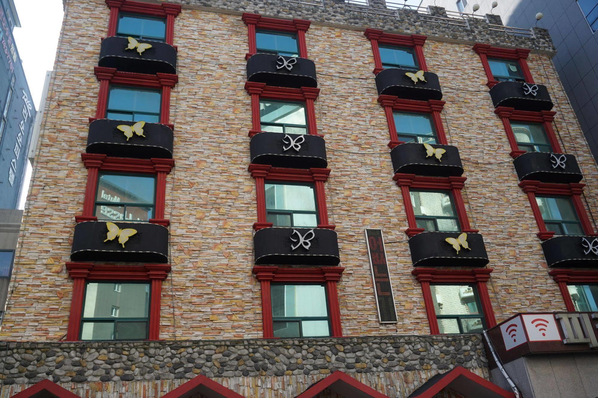 Picasso Motel Haeundae Puszan Kültér fotó